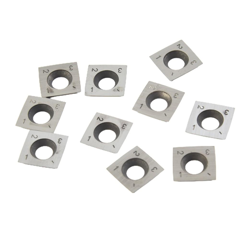 10pc 15x15x2.5mm-R150 Square Carbide Cutter Inserts Radius Replacement