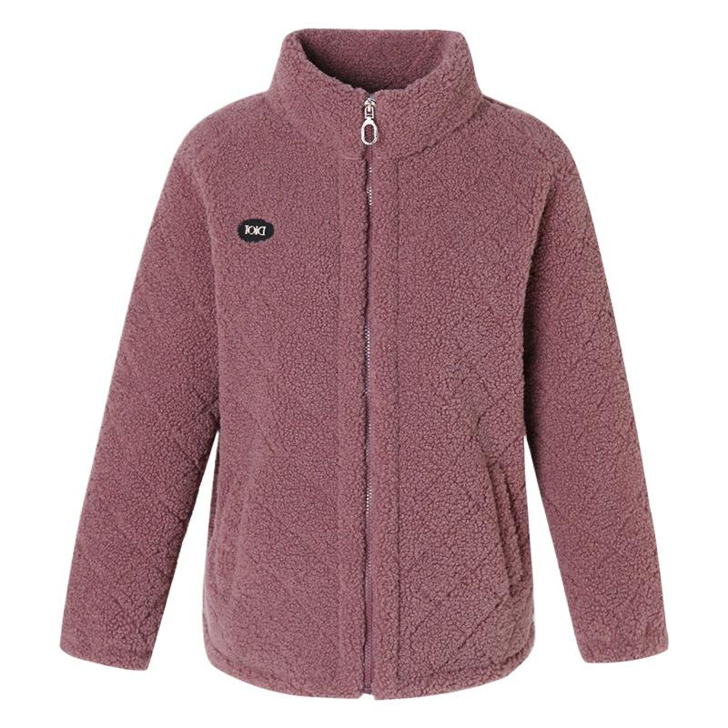 Mom's Autumn/Winter Velvet Hoodie: Thick, Short, Plus Velvet Jacket for Fashionable Middle-Aged and Elderly Women.