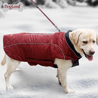New Dog Outdoor Warm Clothing Vintage Style Warm Pet Clothes Fall and Winter Apparel
