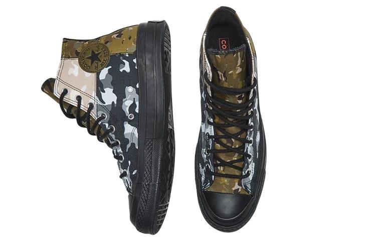Chuck 70 Converse High 'Patchwork Blocked - Camo Black' 165912C