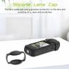 1 Set Camera Sleeve Impact Resistant Silicone Protector Sleeve with Lens Lid Caps for 360 X3 Sports Camera Black