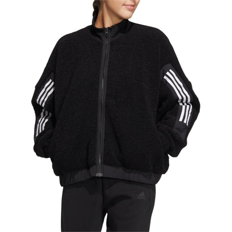 Adidas 3 Stripes Jacket Women's Black HM7455