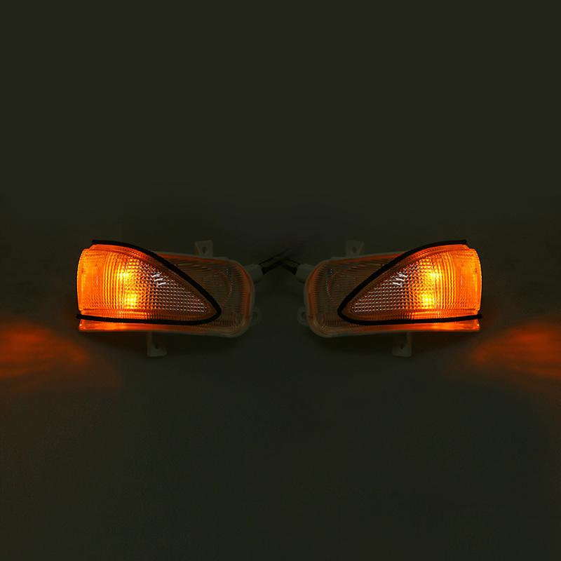 Adequado para Honda Jazz 2009-2013 Espelho Dianteiro Indicador de Seta Luzes LED Lâmpada