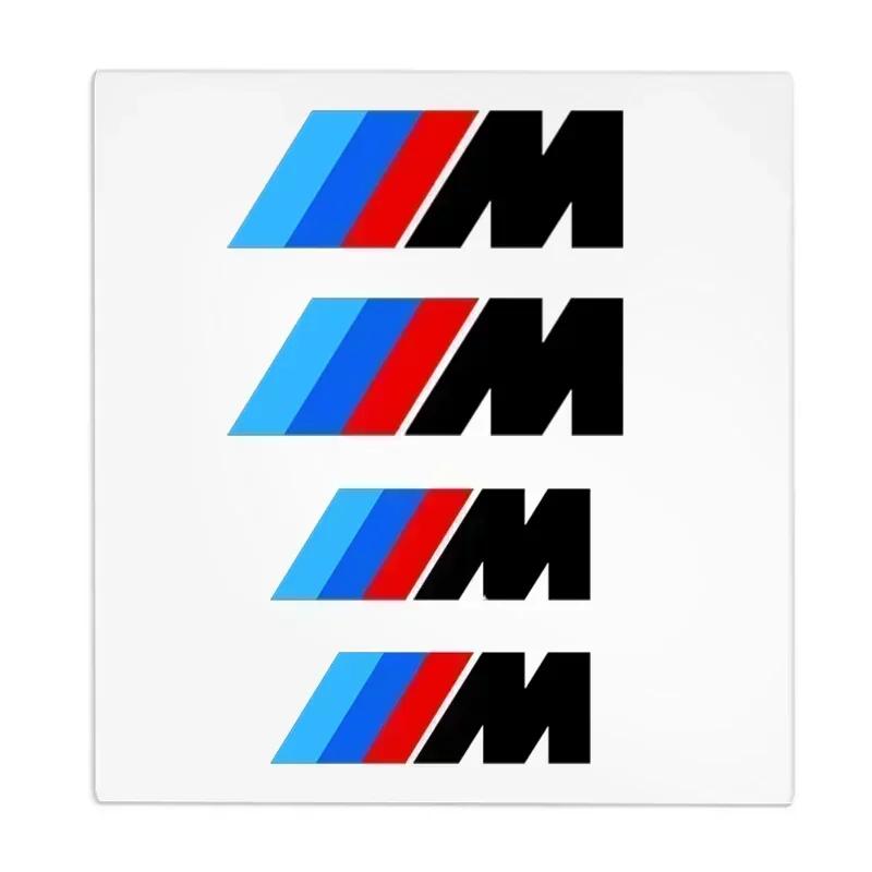 

4pcs Sport Car Brake Caliper Sticker Auto Logo Decal for BMW M M6 M5 M4 M3 M2 M1 X5M X6M X1 X2 X3 X4 X5 X6 X7 Performance Power