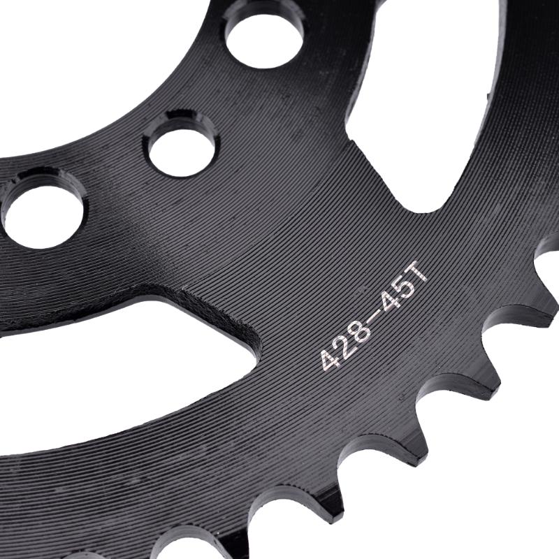 428 45T 54T Motorcycle Rear Sprocket Staring Wheel For YAMAHA DT 125 DT125 DT175 74-76 AG200 TW200 1989 91-17 TW225 02-07 XT200
