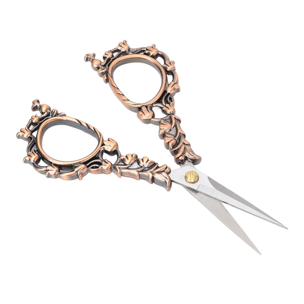 Sewing Embroidery Scissors Vintage European Design Shear for Fabric Weaving Cross Stitching Paper