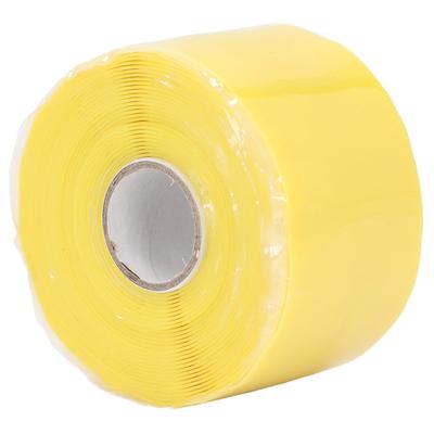 Siliconen Rubber Reparatietape 5m Lengte 50mm Breedte 0.8mm Dik Zelfklevend Waterslang Lekafdichtingstape Geel