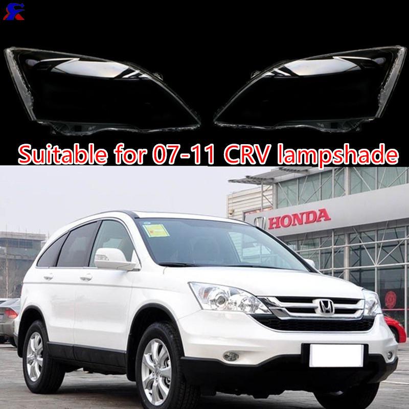 Fits 2007-2011 Honda CR-V Headlight Cover Lamp Shell Outer Mask