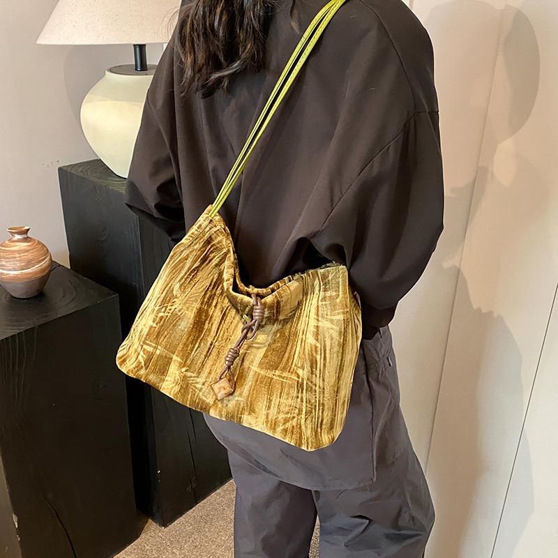 Stylish And Spacious 2024 Summer Casual Canvas Tote Bag For Work And Daily Use