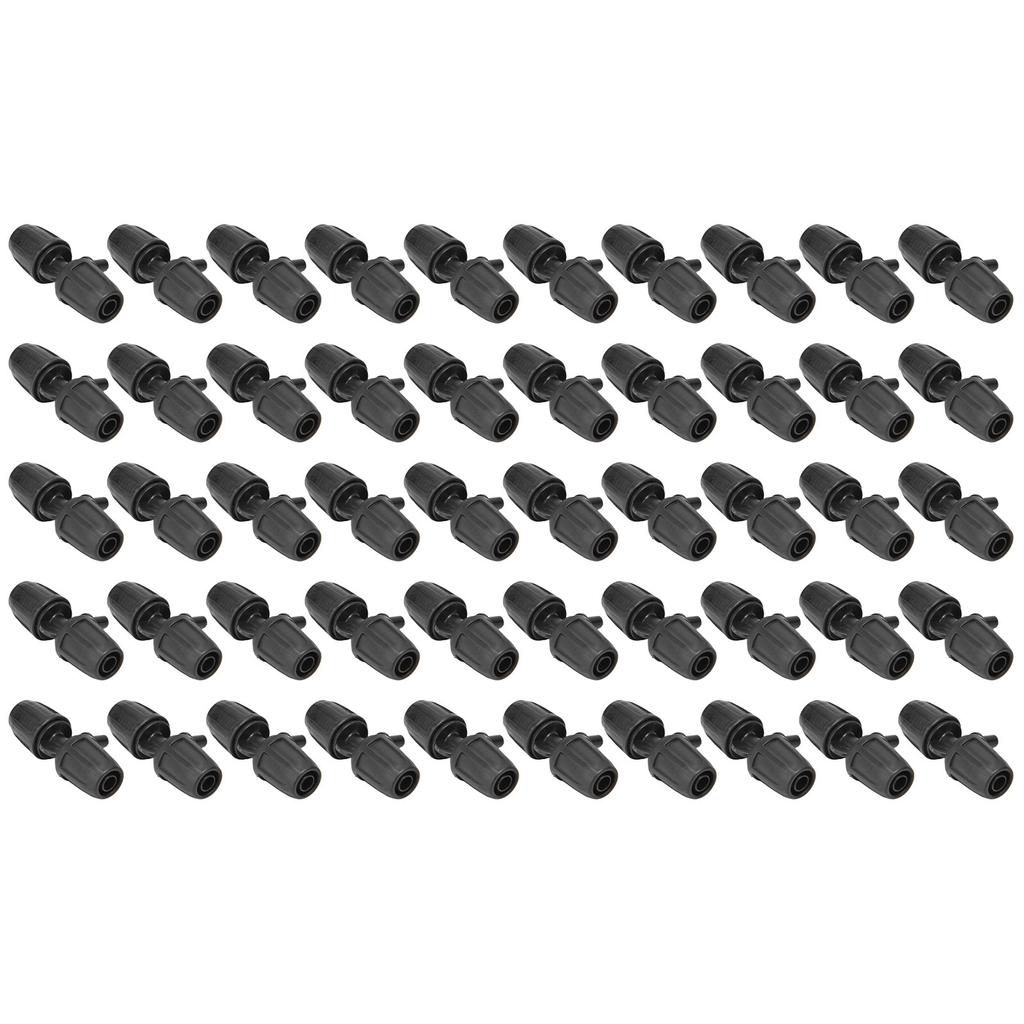 50 buc Fiting Tee pentru Furtun 8/12mm Conector Tee pentru Tub Accesoriu pentru Udare prin Picurare în Grădină