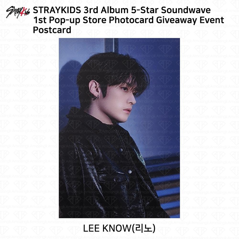 Stray Kids 3. Mini-Album 5 Star Soundwave Pop Up Giveaway Fotokarte Postkarte
