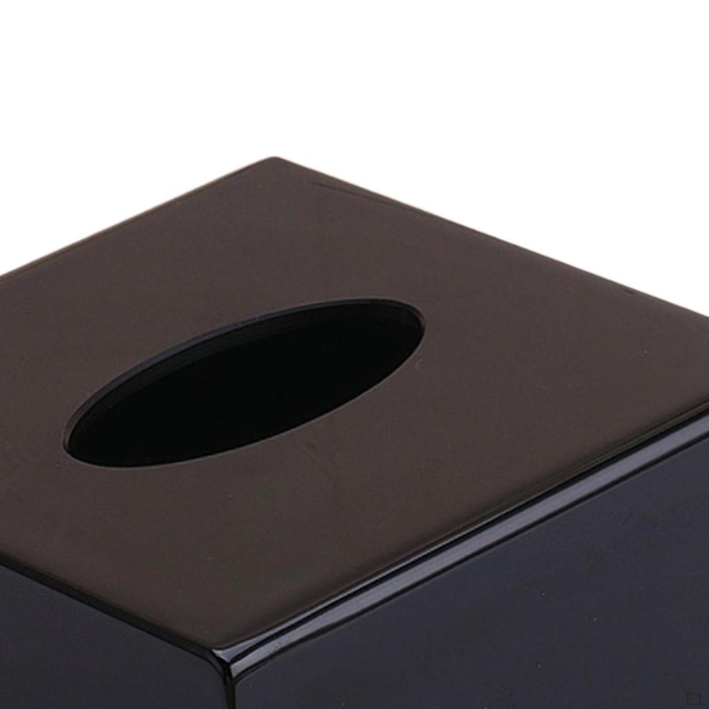 Elegant Acrylic Toilet Paper Holder and Tissue Organizer for Home