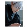 [Pawpaw] Satoru Gojo "With Wig" Cosplay Costume [For Adults] Satoru Gojo Disguise Present Costume Event Party Cultural Festival "With Glasses"