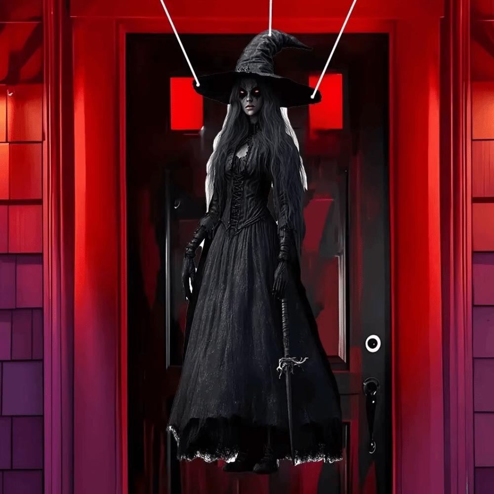 Irregularly Halloween Eaves Decorative Banners Clear Printing Spooky Atmosphere Banner Party
