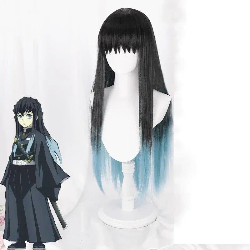 Tokitou Muichirou Cosplay Demon Slayer Kostuum Anime Cosplay Kimetsu No Yaiba Kisatsutai Uniform Pruik Halloween Feestkleding