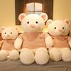 New Sweater Bear Doll Teddy Bear Plush Toy Soothing Doll for Girls' Birthday Gifts