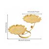 Leaf Tray with Stand Stylish Leaf-Shaped Versatile for Entry Table