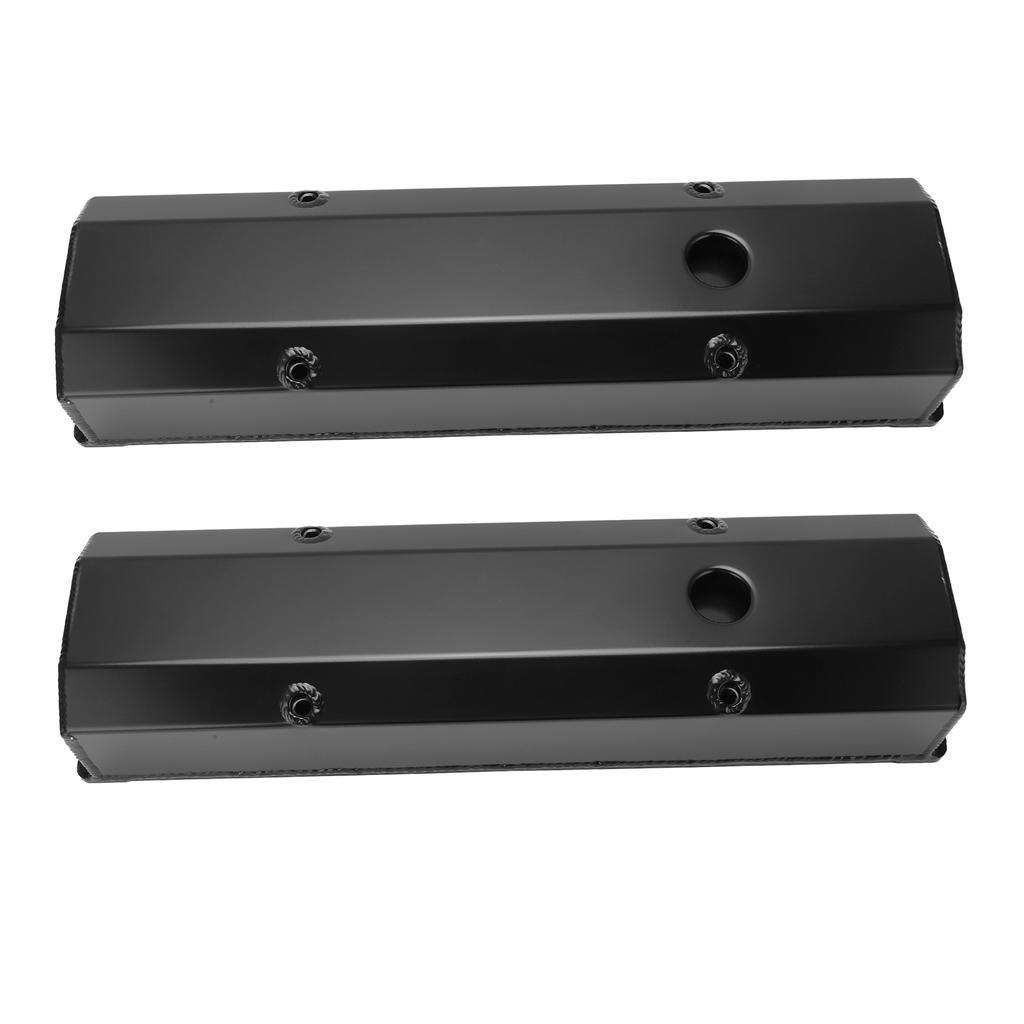 Tall Valve Covers with 1 4in Vent Hole Bolts Gaskets Replacement for Chevrolet 283 302 305 327 350 383 400 SBC 1958‑1986