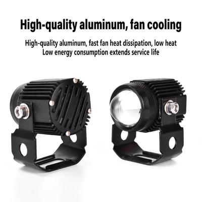 12V Projector Lens Led Headlihgt Fog Driving Light Spot Light Rainproof for Car Truck ATV UTV Motorcycle 2pcs