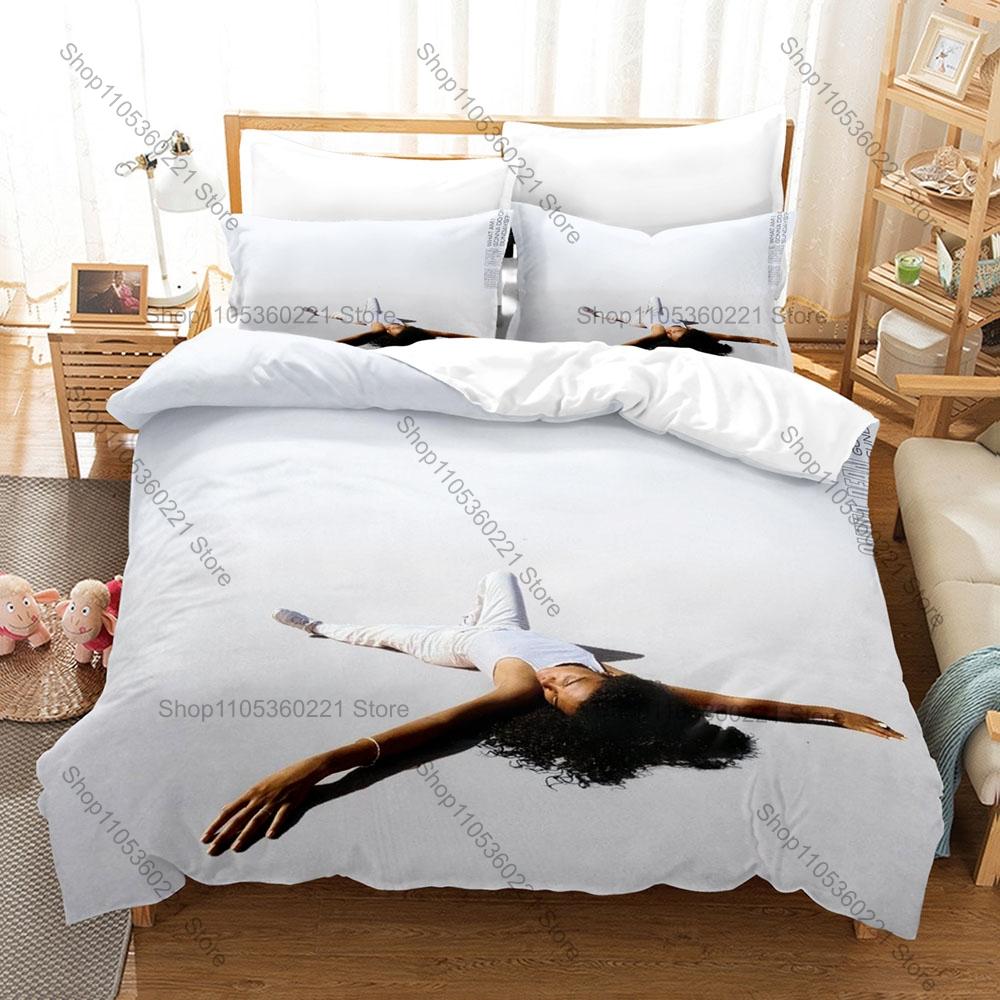 Olivia Dean Fan Merch Duvet Cover + 2 Pillowcases, Fashion Print Bedding Set for Music Lovers Collection