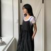 New ArrivalS Open Run Women S 2way Nylon Tank dreSS Wrinkle Detail