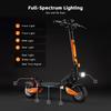 Halo Knight T102 Electric Scooter 10 Inch Tires 1200W Motor 52V21Ah Battery 50km/h Max Speed 45km Max Range Dual Suspensions