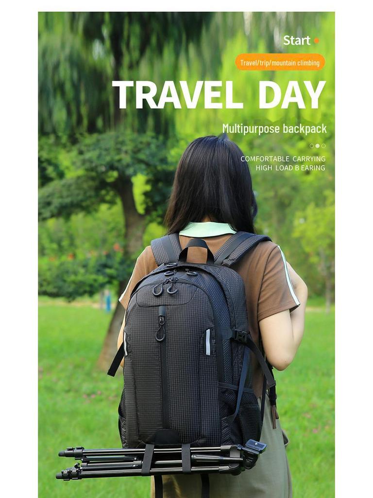 High-Grade Waterproof Nylon Travel Backpack for Business and Outdoor Adventures