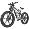 Electric Bicycle Nathaniel SYR09 26" Fat Tire 1000Wx2 Peak Motor Fully Suspended Adult Electric Bike 48V 20Ah Dual Hydraulic Brake 7 Speed
