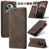 Funda Tipo Cartera con Tapa para OPPO Reno 12/12Pro 5G/Reno 12F 4G/5G/12FS 5G, Funda de Folio Magnético de Cuero con Tarjetero, Funda Protectora Antigolpes