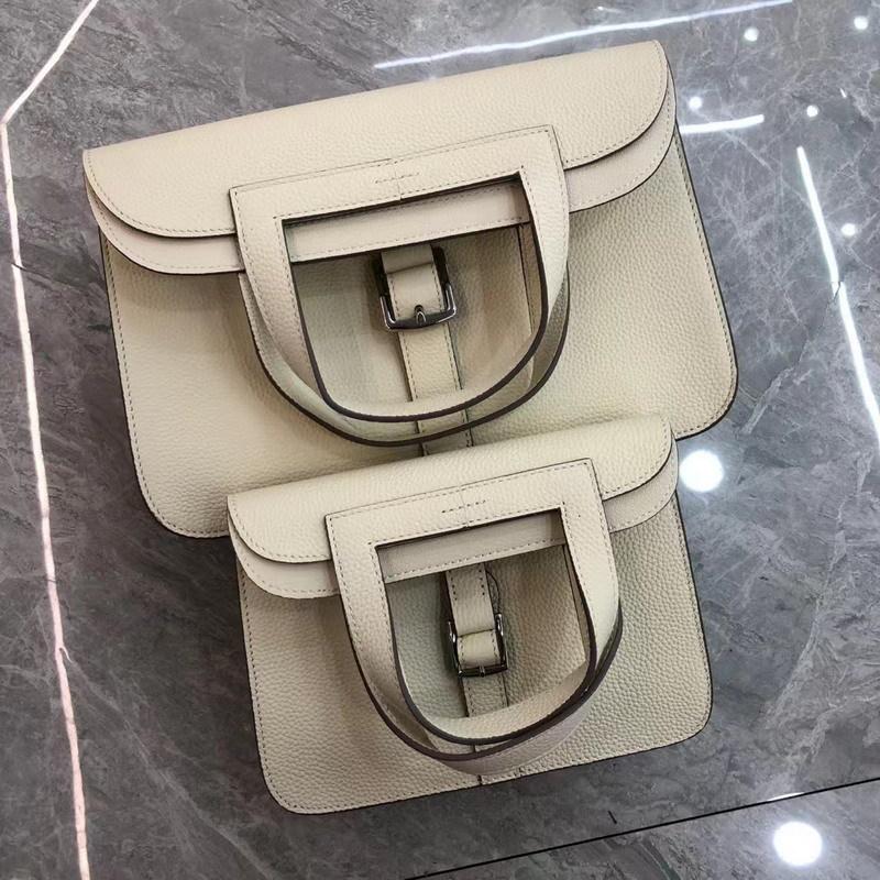 2026 Nuova Borsa da Donna Mini a Forma di Ferro di Cavallo 21,28 cm in Pelle Fibbia Dorata Argento Portatile a Tracolla