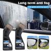 Motorcycle Anti Fog Agent Helmet Lens Wiper Rearview Mirror Glass Liquid Windscreen Fog Repellent Spray for Car Accessories