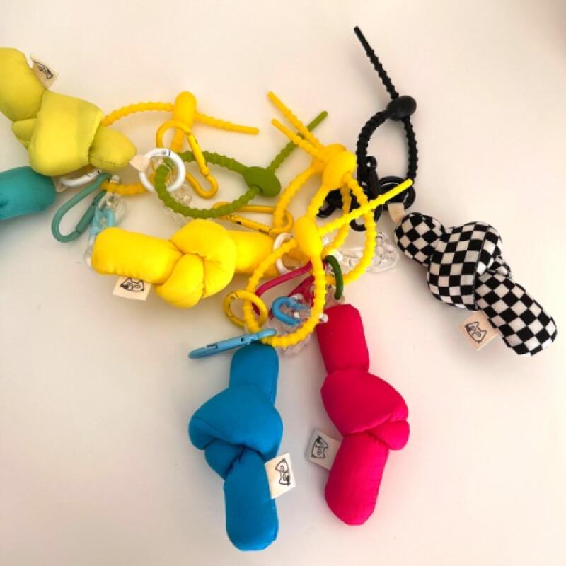 Кроссовка брелок-подушка держатель для ключей кукла брелок Yellow