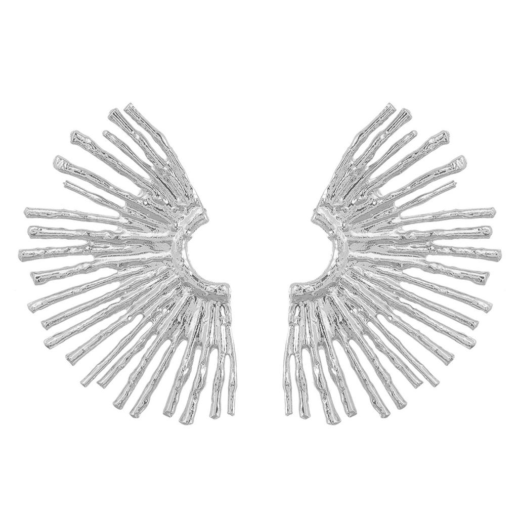 Hollow Line Earrings Fashion Ear Studs Stylish Ear Jewelry Semicircular Line Earrings Studs Earrings Gift for Women Girl