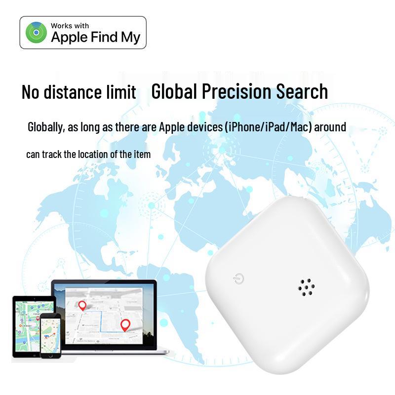 Compact Bluetooth Pet Tracker: Compatible with Apple Find My, Anti-Loss Device