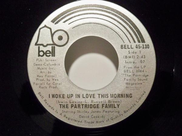 

7inch Record PARTRIDGE FAMILY - I Woke Up In Love This Morning / Tw BELL45130 BELL 1971 Japan Pop Used