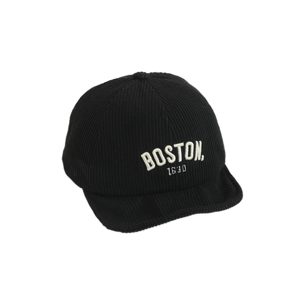 Motif Brodé Casquette Bec de Canard Bébé Casquette Glacier Respirante Pour Enfants Âgés de 1 à 3 Ans