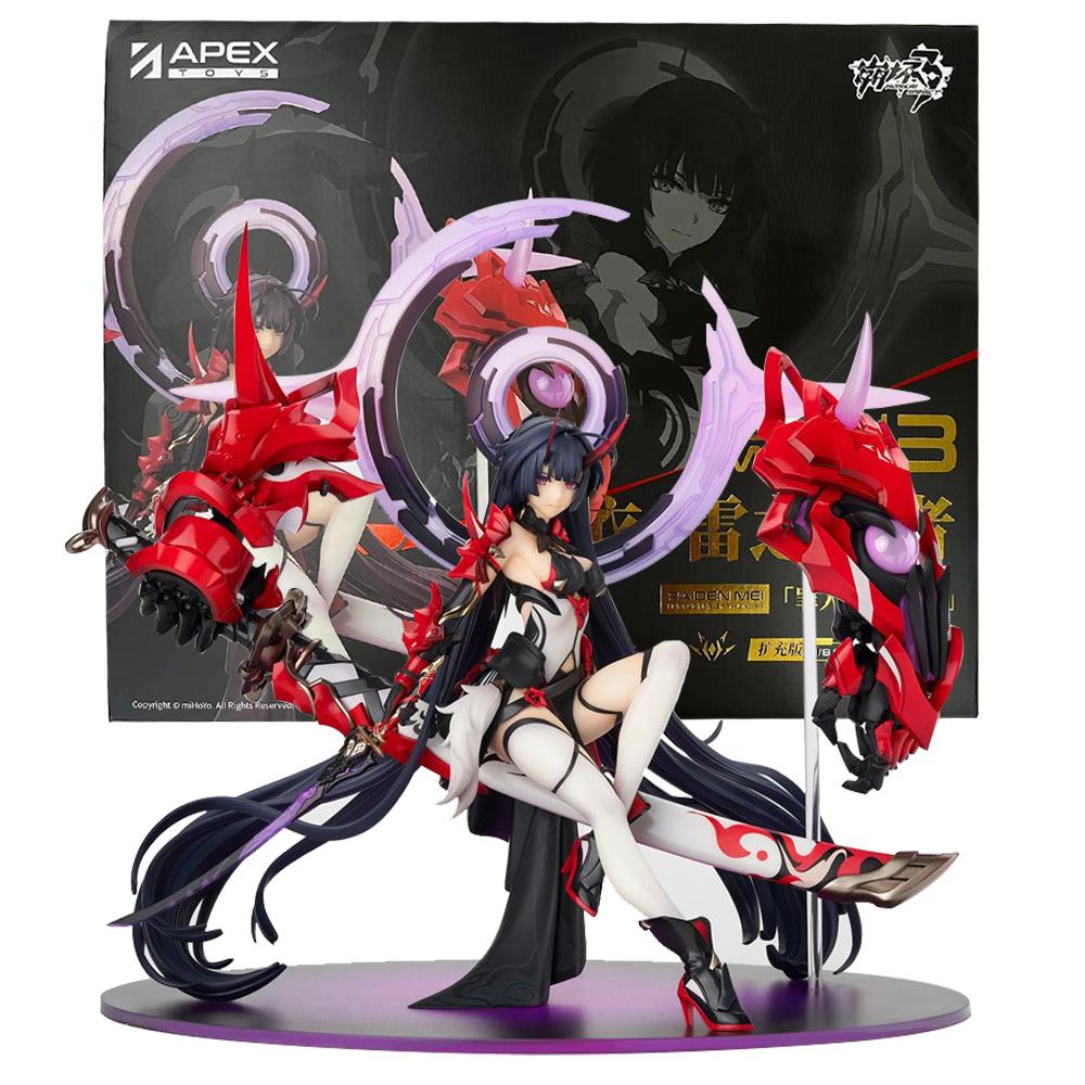 19CM Anime Honkai Figure Impact Raiden Mei Thunder Herrscher Sinner's Elegy ver Game Model Toy Gift Collection Action Figure PVC