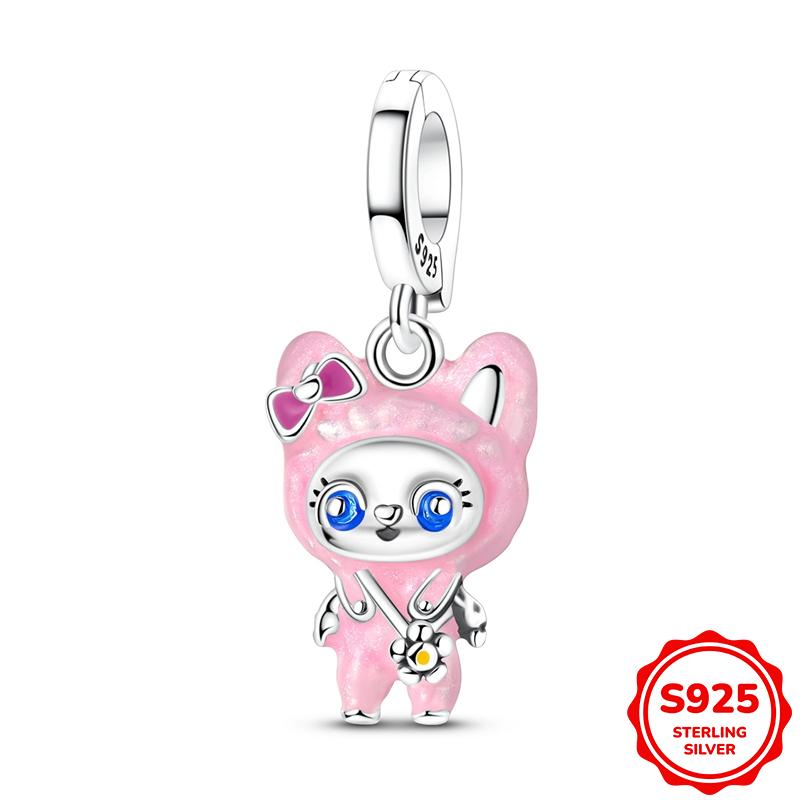 New In Copper Various Doll Series Dangle Charm Bead Fit 3Mm Bracelet Necklace For Women Pendant Luxury Diy Jewelry Gift