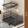 Hongfu Multi-functional Double-Layer Self-Draining Dish Rack