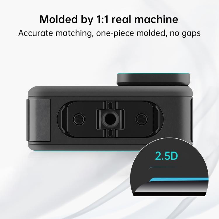 Für GoPro HERO13 Black PULUZ 3-in-1 Objektiv und Vorder-Rückseiten-Bildschirm 9H 2,5D Gehärtetes Glasfolie (Transparent)