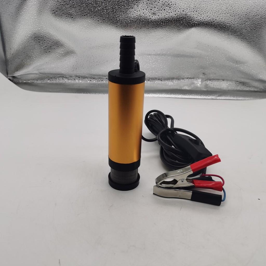 40W Aluminiumlegierung Elektrische Mikro-Betankungspumpe 12V24V DC Ölpumpe Tragbare Tauchpumpe