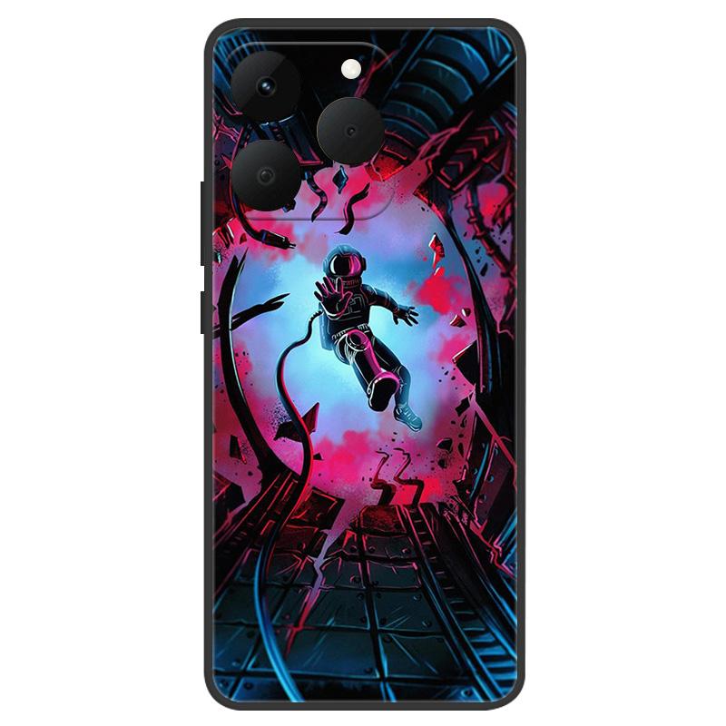 Per Custodia Realme 15T Realme15T 5G NUOVO TPU Silicone Antiurto Gatto Copri Telefono Per Realme 15 T 15t 2025 Funda Stampa Morbido Guscio
