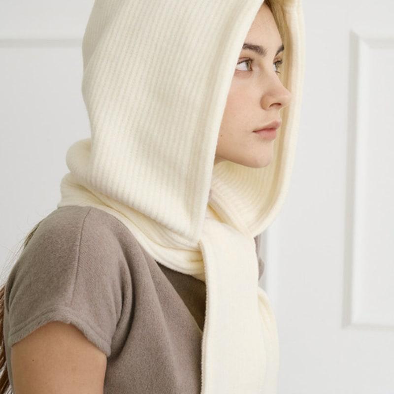 

bibyseob шарф-балаклава цвета слоновой кости [T44] Ivory_FREE