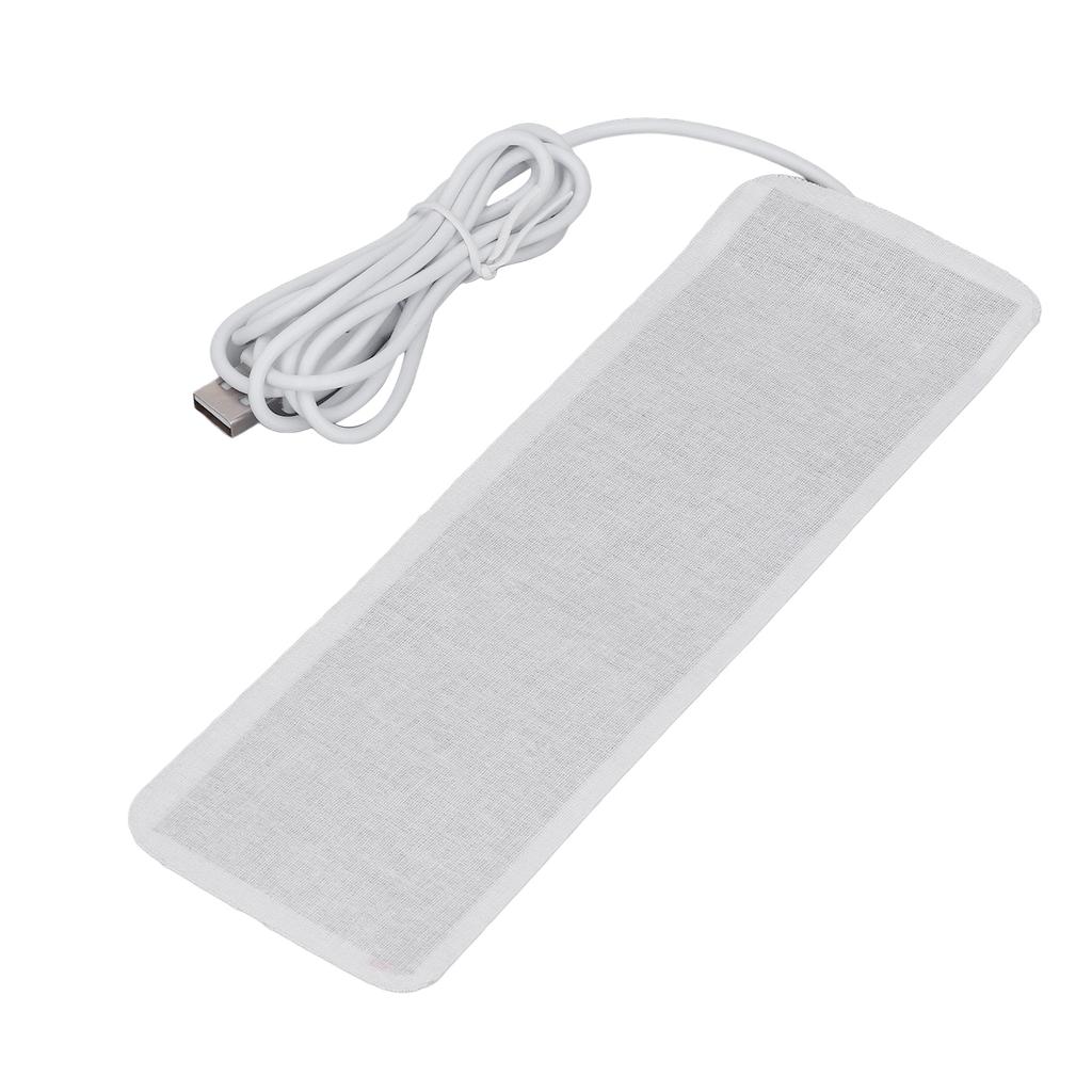 Heating Pad 5V USB Powered Relieve Fatigue Machine Washable Carbon Fiber Electric Heating Pad with 150cm Power Cord for