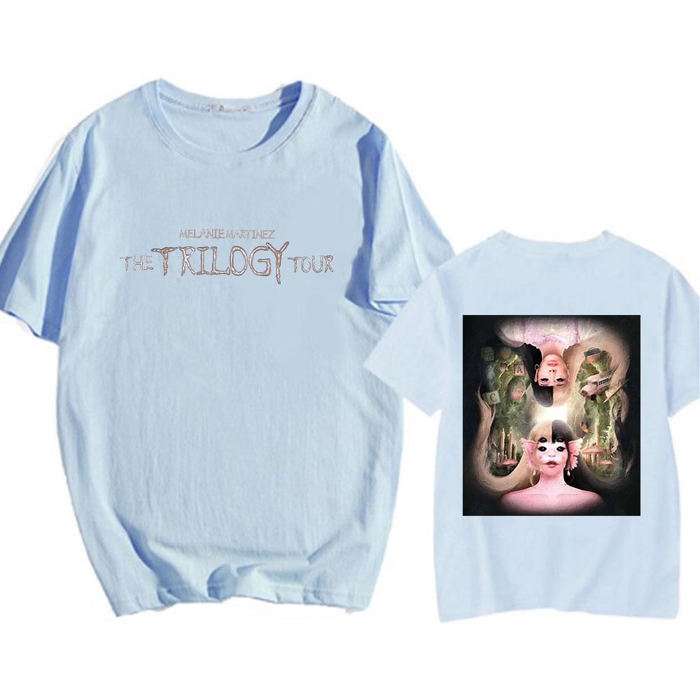 Melanie Martinez Singer Printing T-shirts 2024 The Trilogy Tour Graphic Tee-shirt Cotton Men/Women Summer Tshirts Funny Tee Tops
