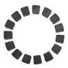 15PCSSet Engine Clutch Pads Square Shape Green Replacement for 49cc 80cc Motorized Bicycle