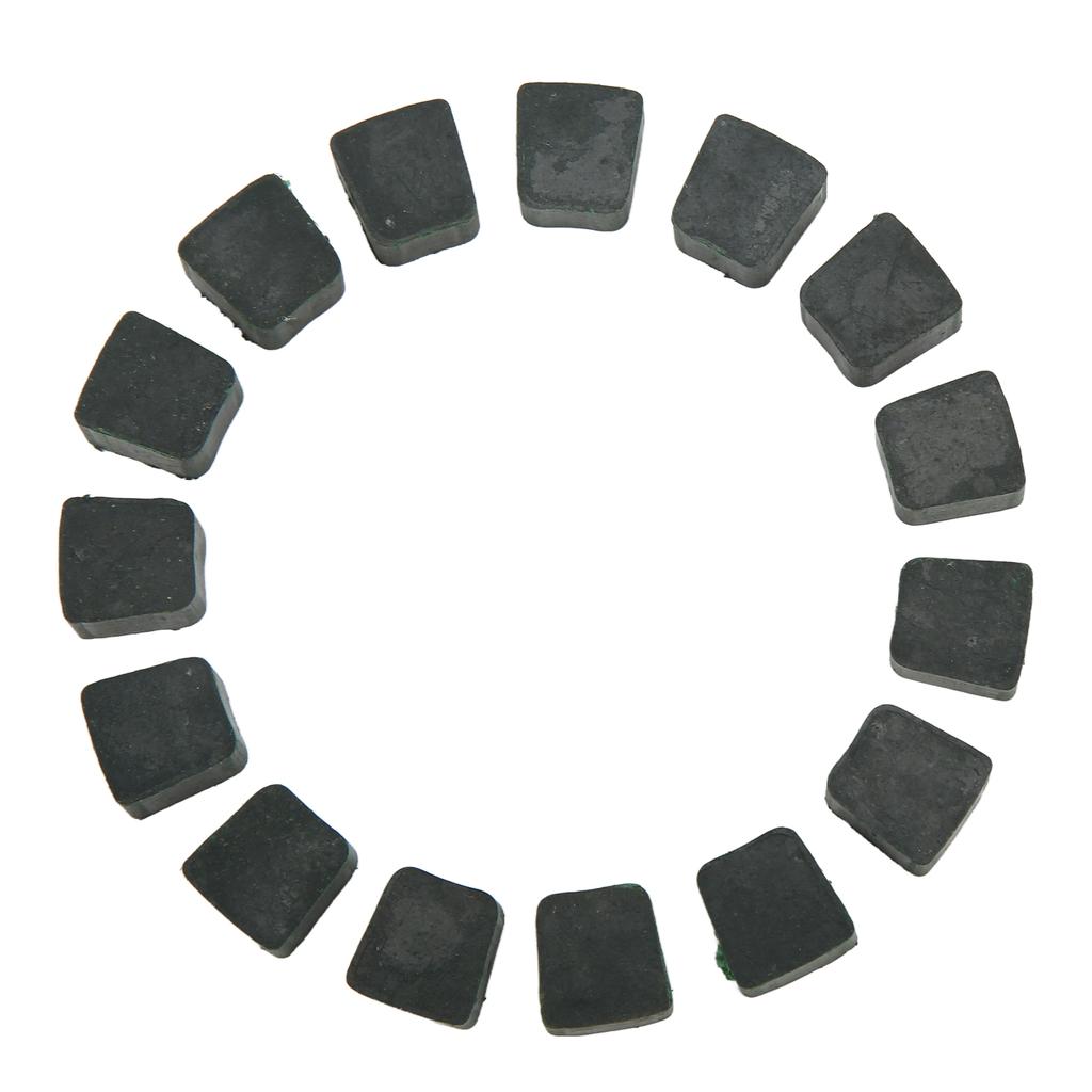 15PCSSet Engine Clutch Pads Square Shape Green Replacement for 49cc 80cc Motorized Bicycle