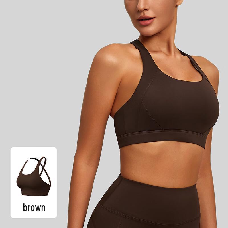 Juyitang Women s Cross Back Sports Yoga Bra XXL
