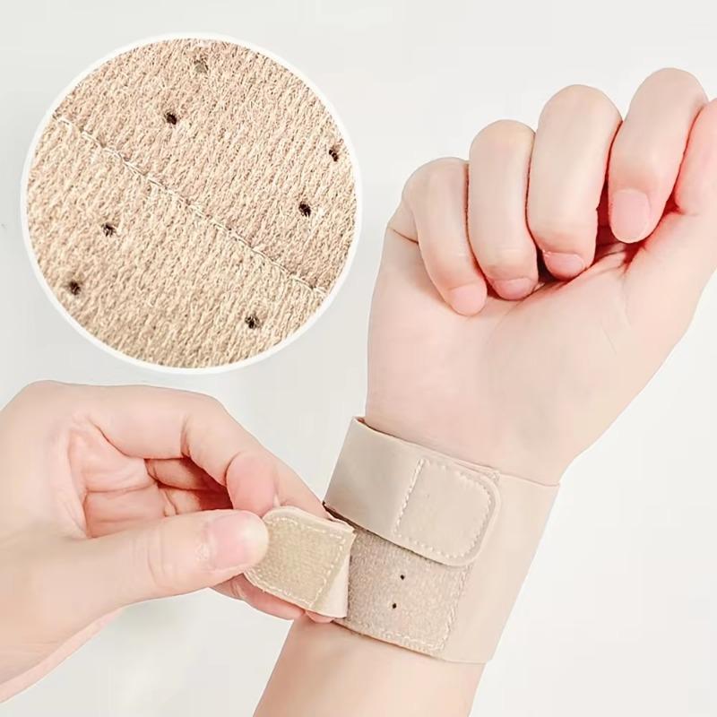 Elastic Wristband Safety Wrist Support Adjustable Wrist Joint Wrist Brace Wraps Thin Sports Bracers Gym Anti-Sprain Wrist Brace