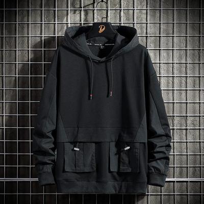 Hooded Sweater Men S Loose Top Clothes Fat Man Plus Size Coat